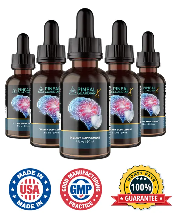 Pineal Guardian supplement bottle – memory and cognitive support formula
